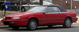 Подбор шин и дисков для автомобиля Chrysler LeBaron. Шины на Chrysler