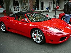 Подбор шин и дисков для автомобиля Ferrari 360 Spider. Шины на Ferrari