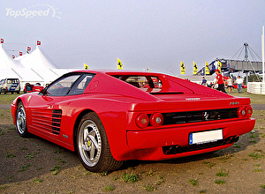 Подбор шин и дисков для автомобиля Ferrari F512 M. Шины на Ferrari