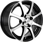 X'trike X-114М 5.5x14 4x98 ET 35 Dia 58.5 BK/FP X'trike X-114М 5.5x14 4x98 ET 35 Dia 58.5 BK/FP