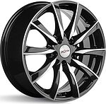 X'trike X-120M 7x17 5x114.3 ET 45 Dia 67.1 BKM/FP X'trike X-120M 7x17 5x114.3 ET 45 Dia 67.1 BKM/FP
